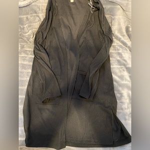 Black cardigan